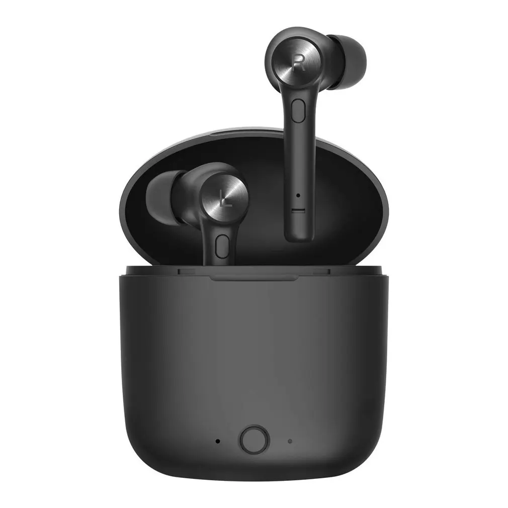Hi Wireless Stereo Headset Invisible Mini With Charging Bin Listening Song Driving Sports Headphones