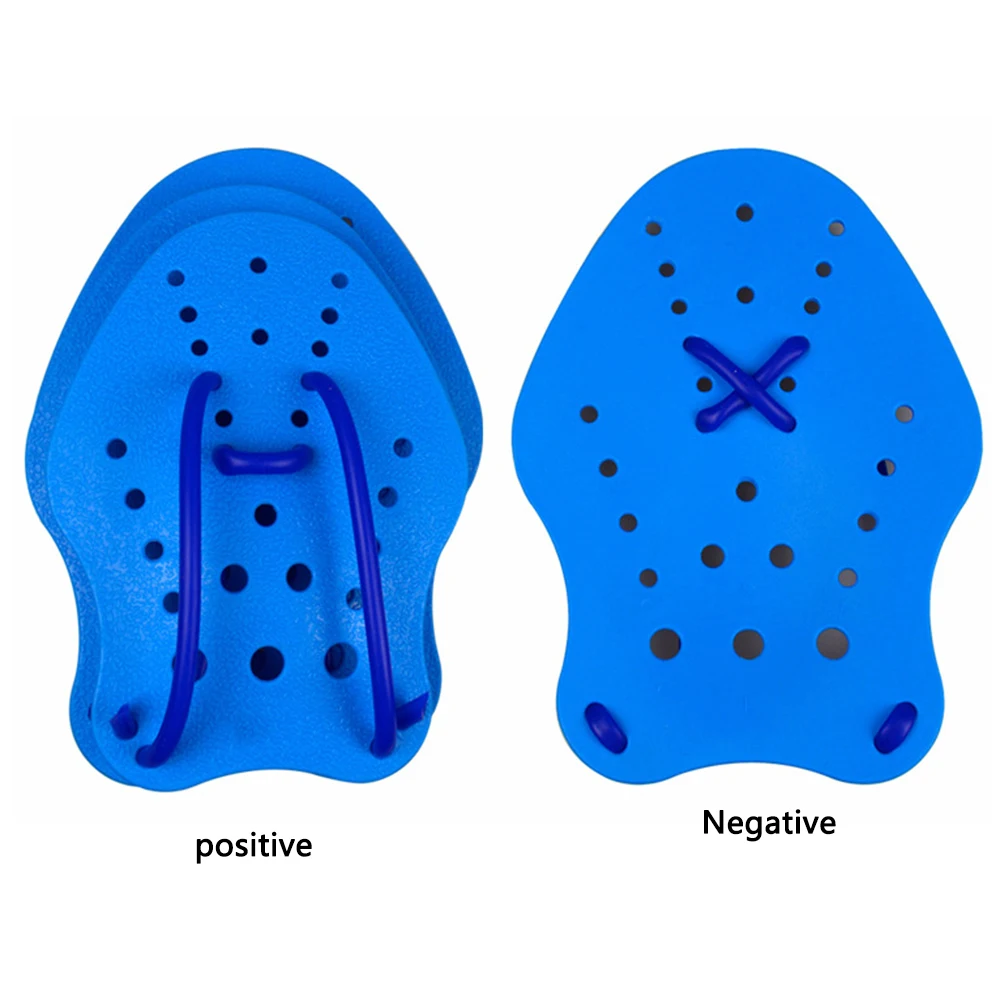 HOT 1 Pair Adjustable PVC Hand Swimming Paddles Webbed Gloves Hand End Training Diving Paddle Gloves Water Paddles Equipment