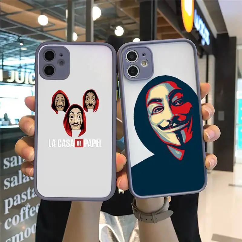 Матовый прозрачный серый чехол-накладка для iPhone 12 11 Mini Pro XR XS Max 7 8 Plus X | Мобильные