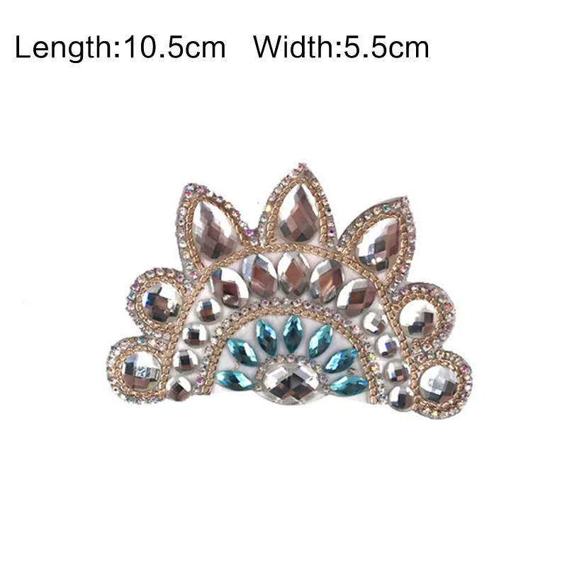 Shining Beautiful Flower Bridal Wedding Party Shoes Accessories For Snow Boots Shoes DIY Manual Rhinestone Shoe Decorations