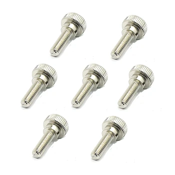 

20/15/10Pcs Thumb Screws Nickel Computer PC Case Hand Tighten Screws Length M4 M5 M6