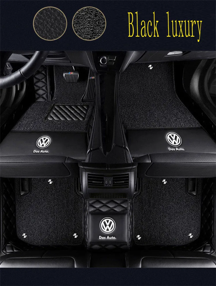 

Car floor mats with Logo/Brand Logo for Nissan altima Rouge Murano Sentra Sylphy versa Tiida Waterproof leather carpet liners