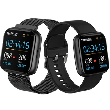 

New Full Touch Screen Sports Smart Watch Heart Rate Sleep Monitoring Alarm Clock Multi-Function Smart Bracelet For IOS Android