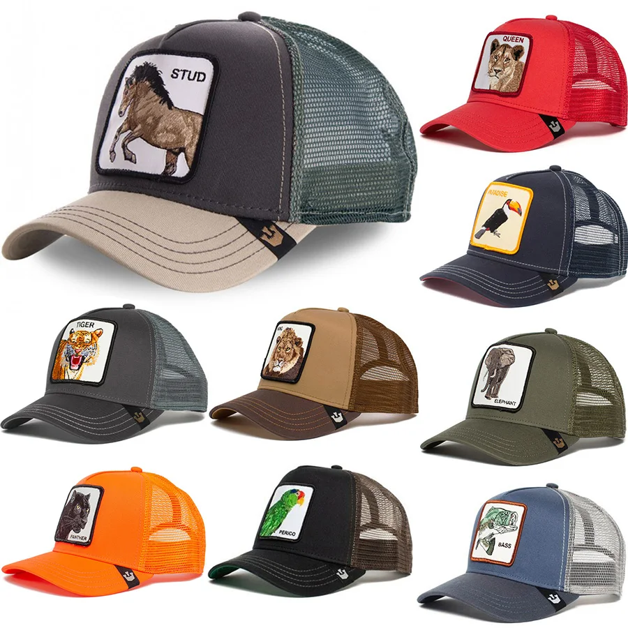 Летняя брендовая бейсболка с изображением животных и лошадей в стиле аниме