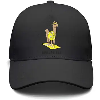 

Unisex Casual Baseball Caps Sloth Sleeping on Llama Classic AdjustableSnapback Hats