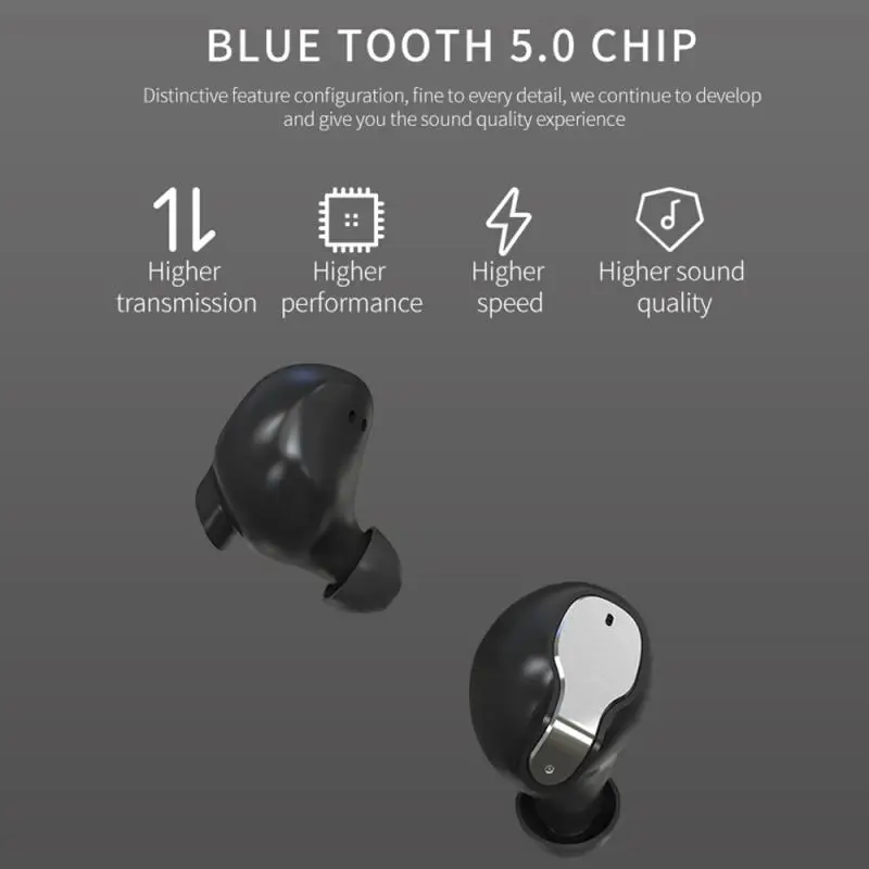 Для станции метро анти-шум CVC6.0 Bluetooth 5,0 гарнитура TWS беспроводные наушники стерео наушники-вкладыши Наушники спортивный комплект