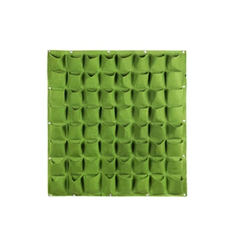 

Wall-Mounted Plant Growth Bag 64 Pocket Planting Bag Planter Garden Vegetable Garden Seedling Bag