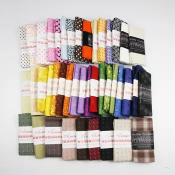 

Cloth Block Real Shot Small Object Cloth Block 50cm Plain 100% Cotton Fabric Foreign Head Handmade Cloth Patchwork