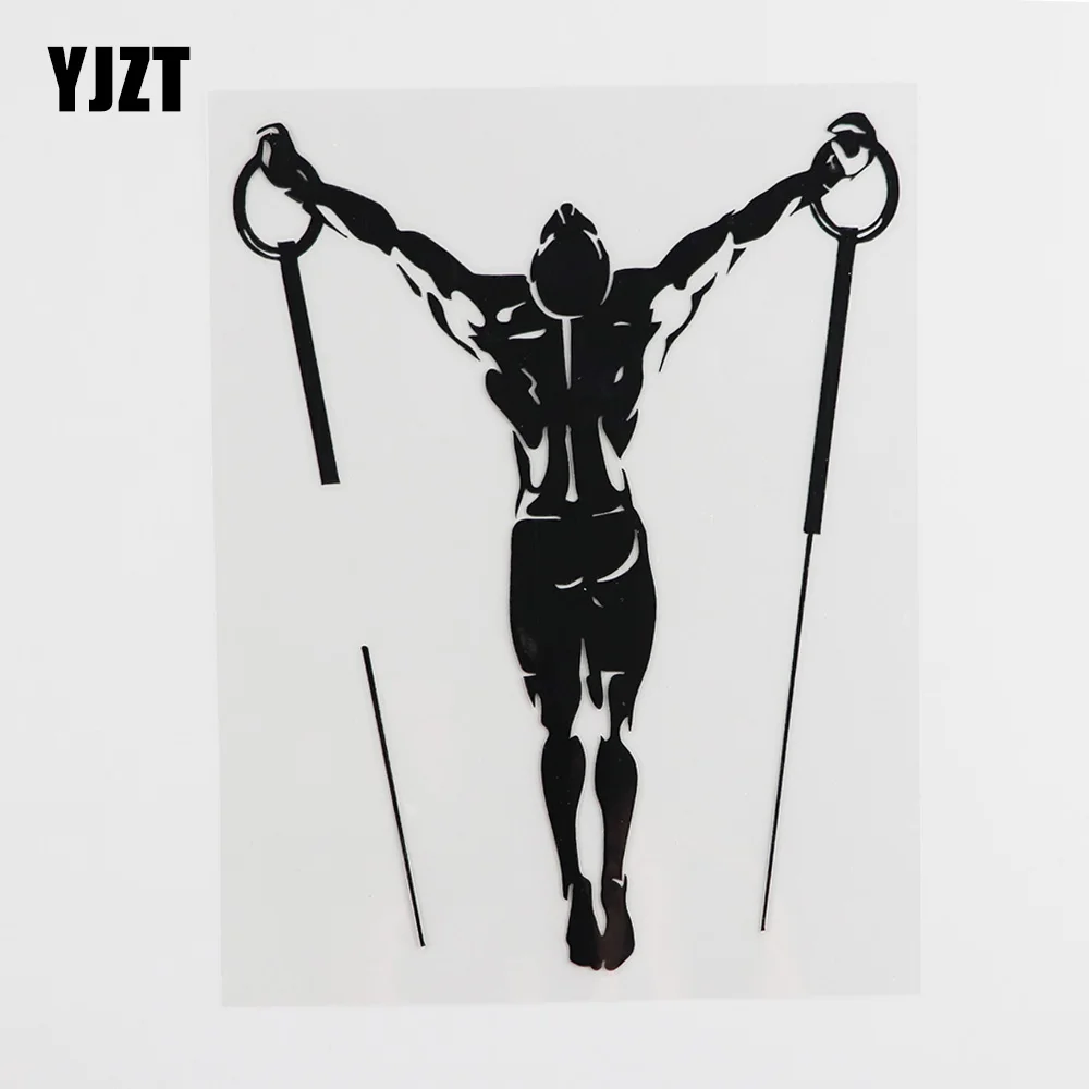 Виниловая наклейка для автомобиля цвет черный/серебристый 8A-0302 YJZT 12 9 см x 16 5 |