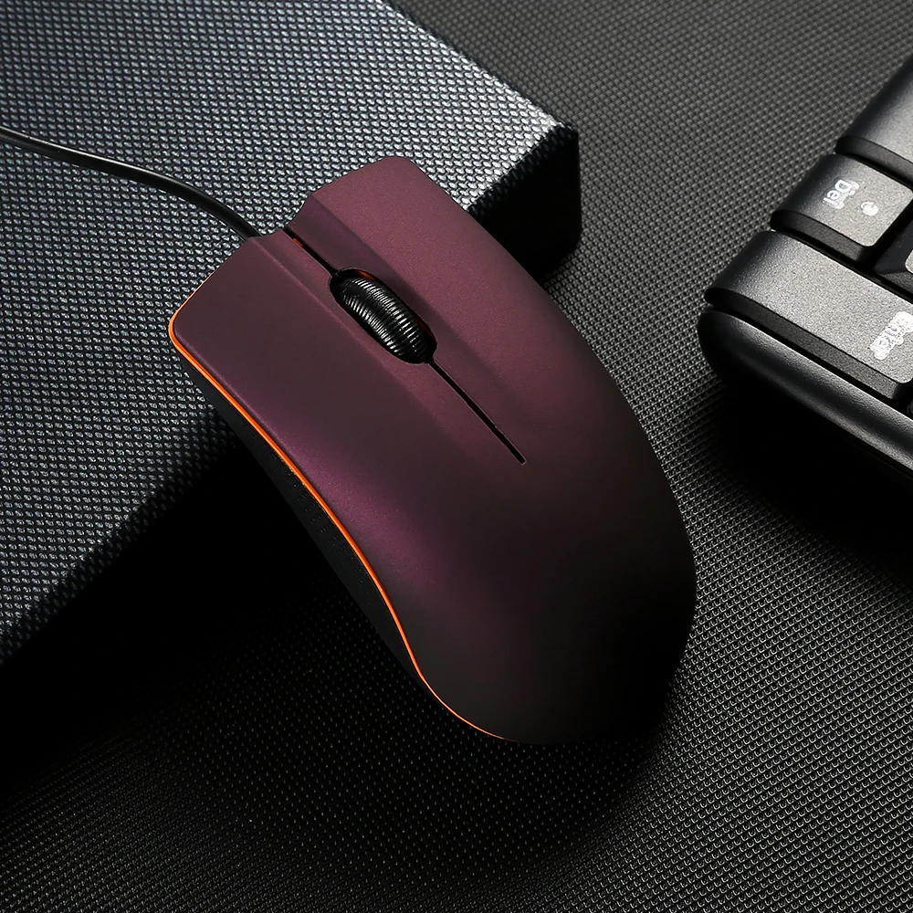 

M20 Wired Mouse 1200dpi Computer Office Mouse Matte USB Gaming Mice For PC Notebook Laptop Non Slip Mouse Accessories