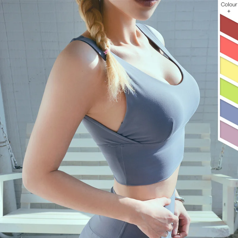 

Women Sports Bra Sexy Mesh Brathable Sports Top Push Up Female Gym Fitness Sports Underwear Female Seamless Running Yoga Bra