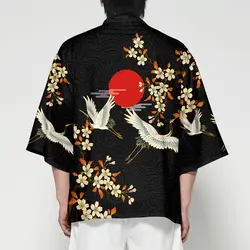 Кимоно японский человек Китайский ветер 3d кардиган японская рубашка плащ Одежда roupa японское кимоно косплей Южная Корея одежда