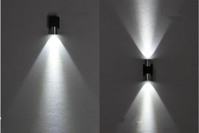 White light Коридорная настенная лампа цветной свет светодиодный настенный светильник с подсветкой бар лампы KTV красочные Крытый настенный светильник Прямая с фабрики - Цвет абажура: White light