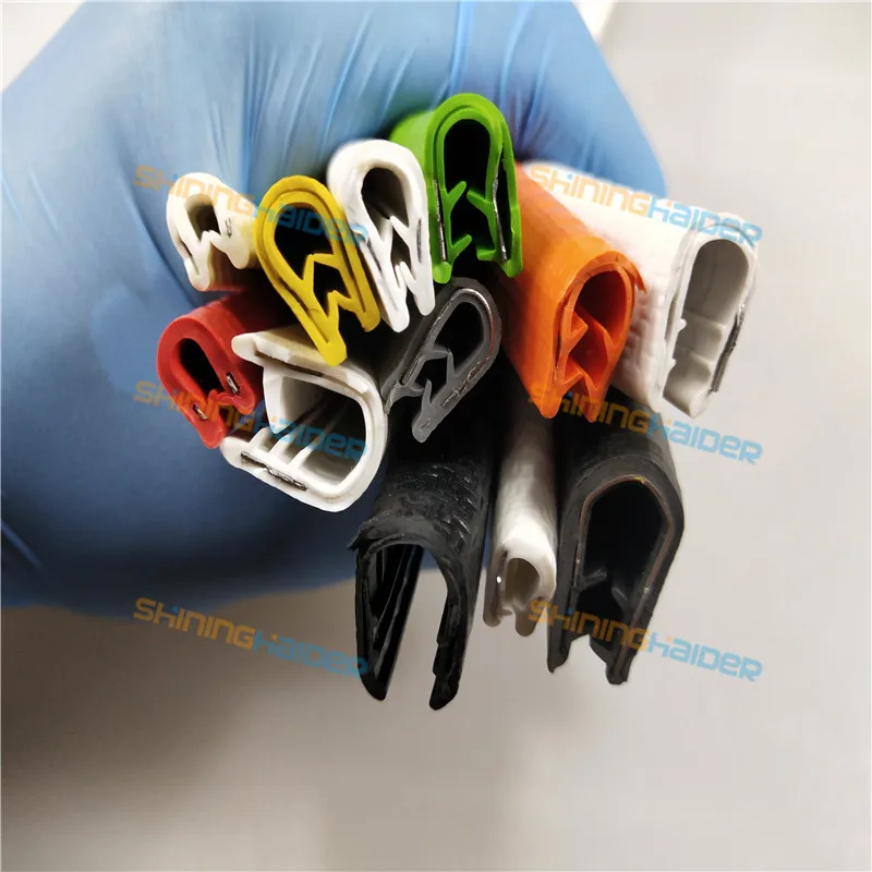 Резиновая уплотнительная лента u типа для автомобилей или столов ширина 15 м 7 мм 10