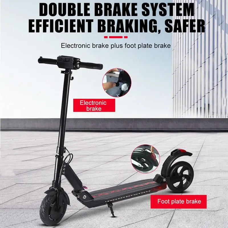 Best 350W Adult Electric Scooter Kick Scooter K1/K2/K3 36V Electric Scooters Mini Foldable Portable E-Scooter Electric Bike Bicycle 3