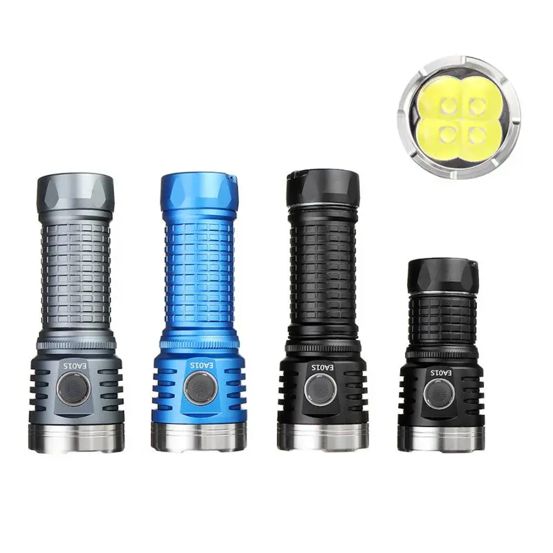 US $59.39 Astrolux EA01S 4XHP502SST40 11000LM 500M USBC Rechargeable EDC Flashlight Powerful Mini LED Torch for Camping Lamp Lantern