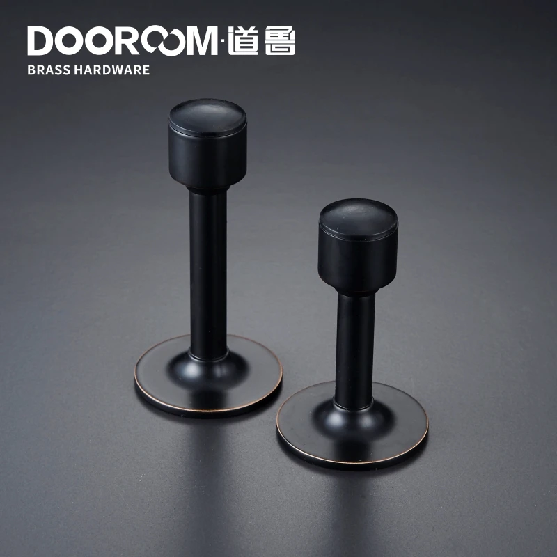 Dooroom латунные дверные стопоры отверстие свободный дверной ограничитель для ванной сверхмощный пол настенное крепление бампер Немагнитный дверной держатель