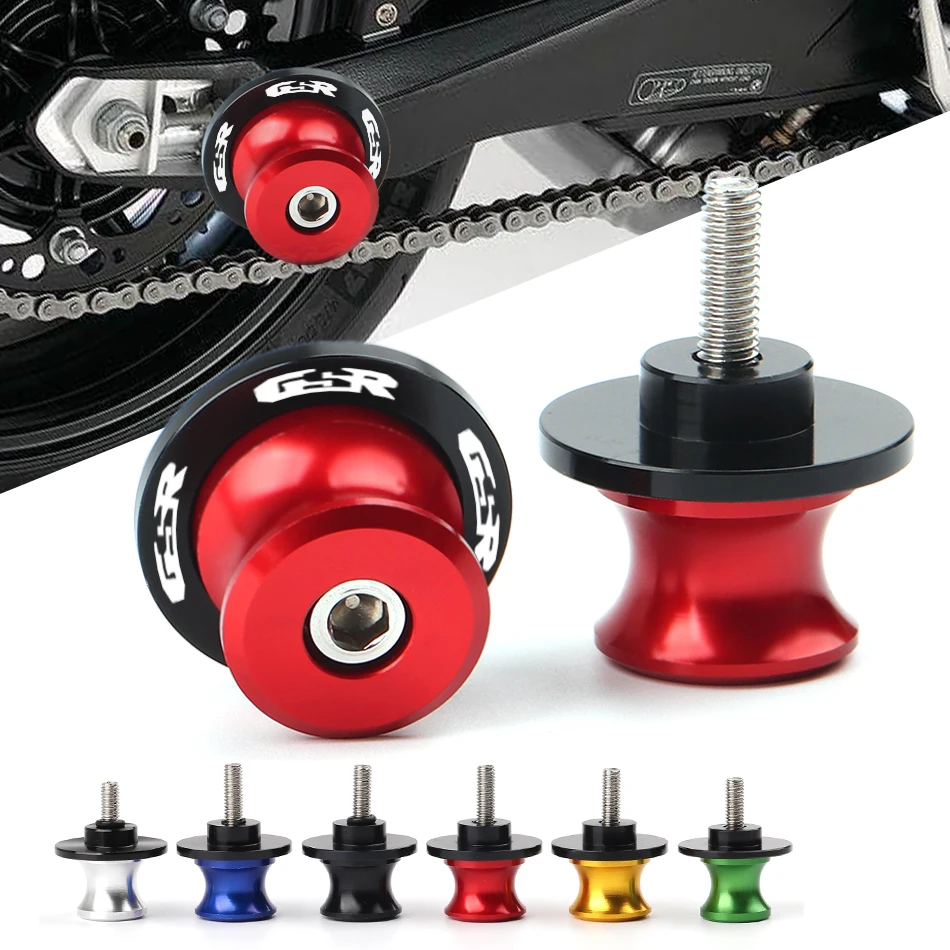 

Motorcycle Accessories 8MM CNC Aluminum Swingarm Spool Slider Stand Screws For Suzuki GSR 400 600 750 GSR400 GSR600 GSR750