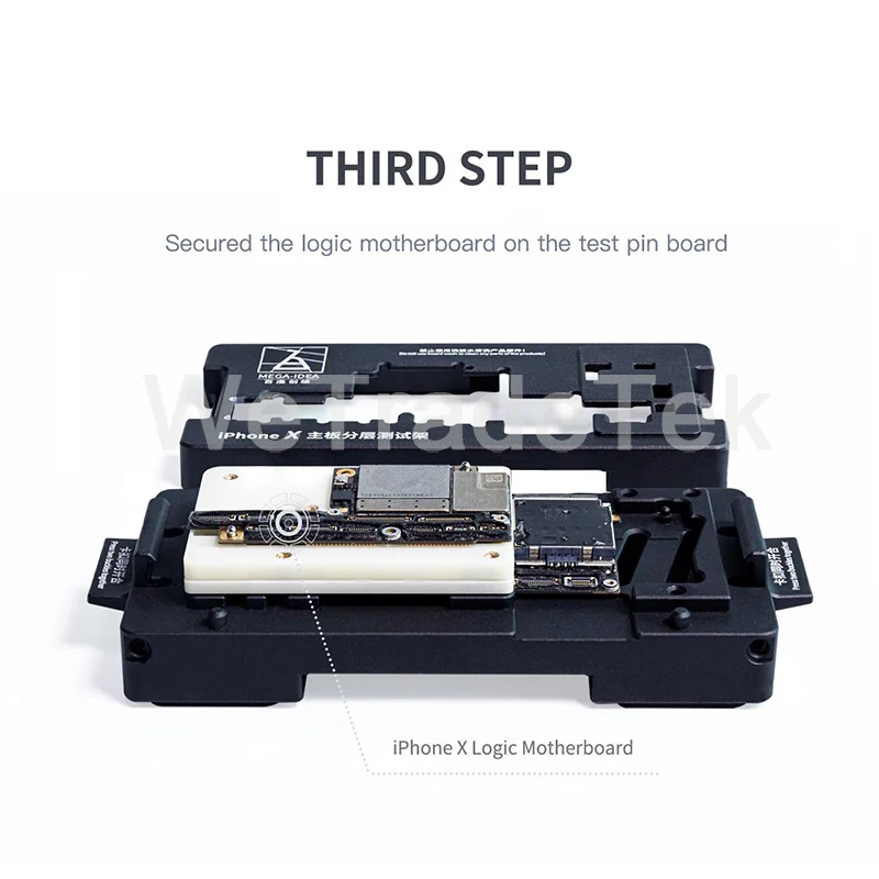 US $48.88 Qianli MegaIdea Phone X11promax Motherboard Fixture Isocket Jig Logic Board Fast Test Holder For Mainboard Repair