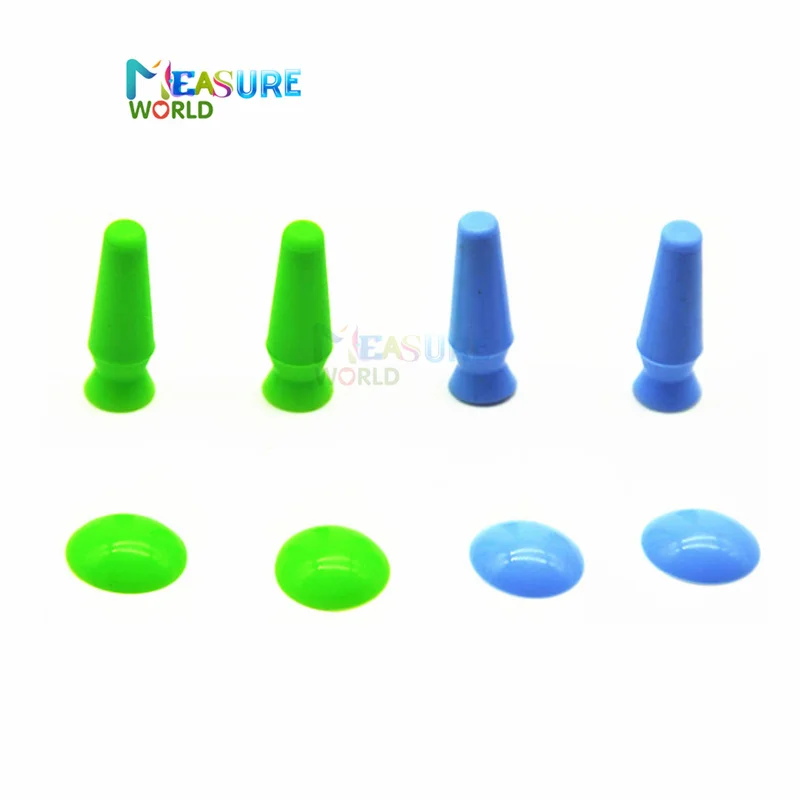 Ophthalmic Eye Instrument Tool Soft Silicone Ophthalmic Surgical Embedding Eyelid Protector Cover Sucker 4 PCS/set