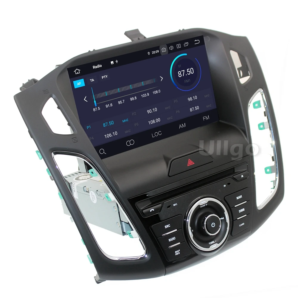 Flash Deal 9 inch Octa Core Android 9.0 Car DVD GPS for ford Focus 2015-2017 Autoradio GPS Car Head Unit with BT Radio RDS Mirrorlink 1
