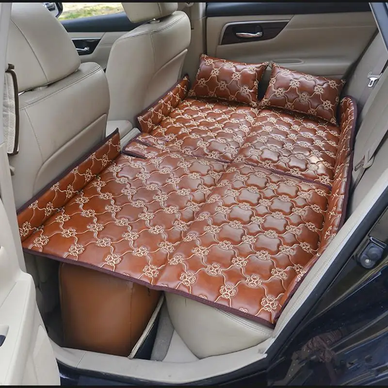Аксессуары Coche Colchon аксессуары для сидений Авто Надувные аксессуары автомобили Кемпинг Araba Aksesuar дорожная кровать для седана автомобиля - Название цвета: Черный