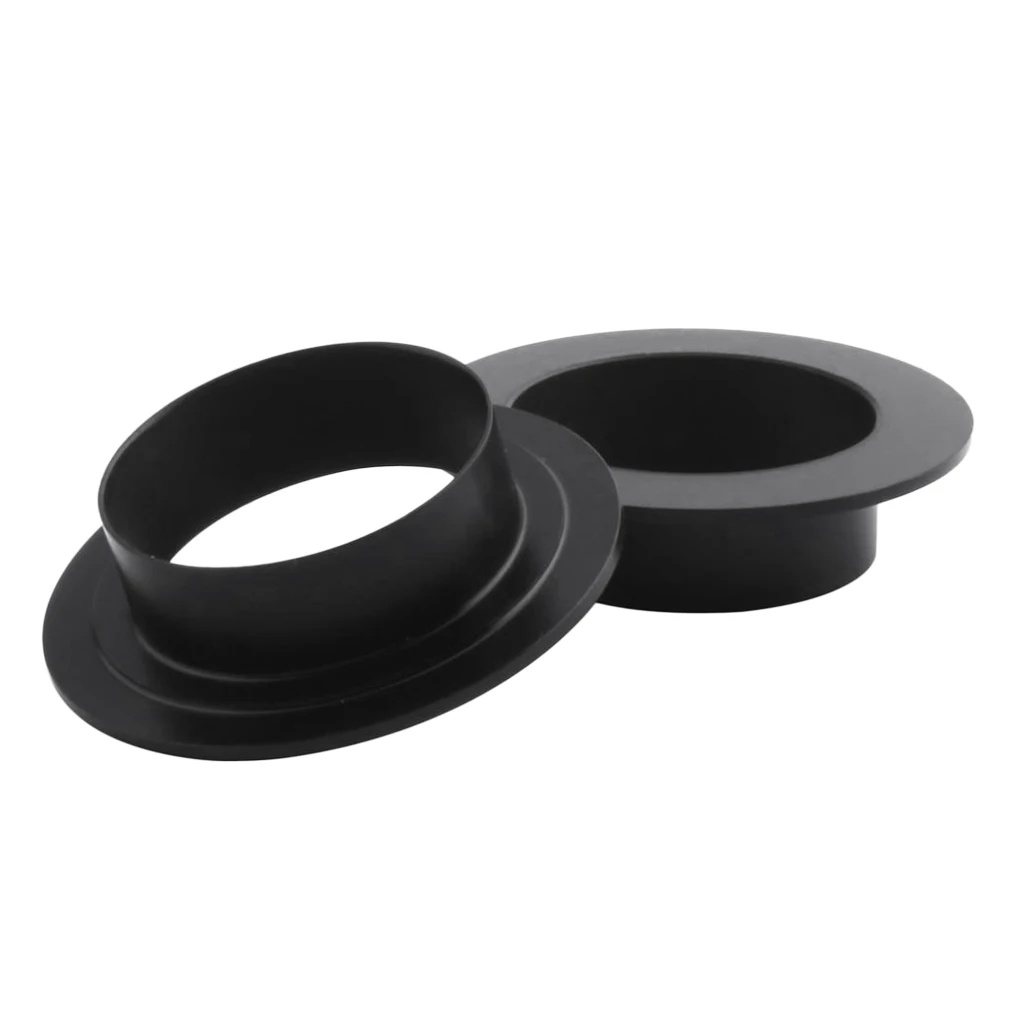 2Pcs Premium Plastic Bike Medium Shaft Bearing Protection Cover 24MM Diameter Bottom Brackets Dust Proof Cup