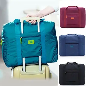 

41x32x15cm Foldable Travel Luggage Storage Bag Handbag Clothes Hat Packing Bag Blanket Carpet Organizer Home Storage Container