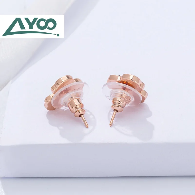 AYOO Высокое качество 1:1 Swa милые серьги в виде мышей, ювелирные изделия, Женские Ювелирные изделия, женские высококачественные серьги
