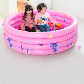 

Summer Inflatable Cartoon Ocean Biological Swimming Pool Round Garden Party Outdoor Play Ball Pool For Kids Baby Water Toys#g4