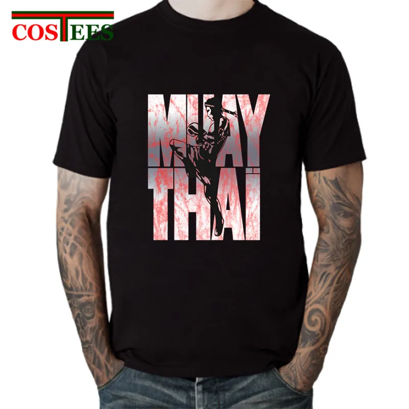 

Martial Arts Muay thai jiu jitsu T shirt Tiger Muay Thai t-shirt mma clothing Muay Thai Kickboxing shirt Muay Thai boxing tshirt