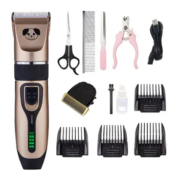 

Electrical Dog Hair Trimmer Pet Professional Grooming Machine Rechargeable Shavers Hair Cutter Cat Dog Haircut Clipper