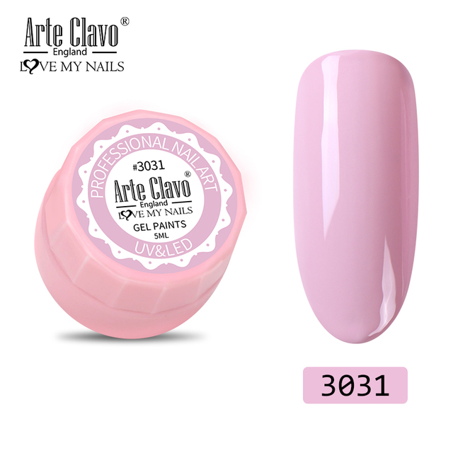 Clavo 5ML Painting Gel Nail Polish 72 Colors Gel Varnish Set For Manicure Top Base Coat Hybird Design of Nail Art Lacquer