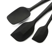 New Silicone Spatula,6 piece Non-scratch Heat Resistant Rubber Spatula with,Non Stick and Good Grips Spatulas for and gel