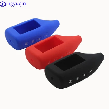 

20pcs/lot 4 Buttons Russian version M5 Silicone case for Scher-khan Magicar 5 6 M902F LCD two way car alarm system M5 key cove