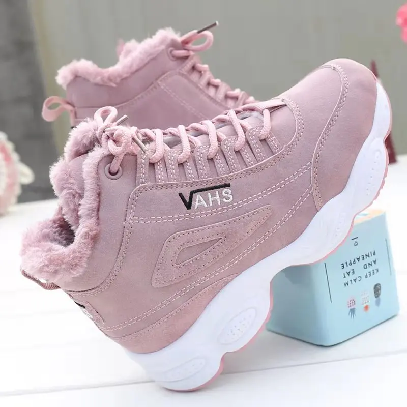 

0Casual Shoes Women's Winter Brand Vulcanize Shoes For Women Keep Warm Comfortable Outdoor Sneaker Zapatillas Mujer Leisure Shoe