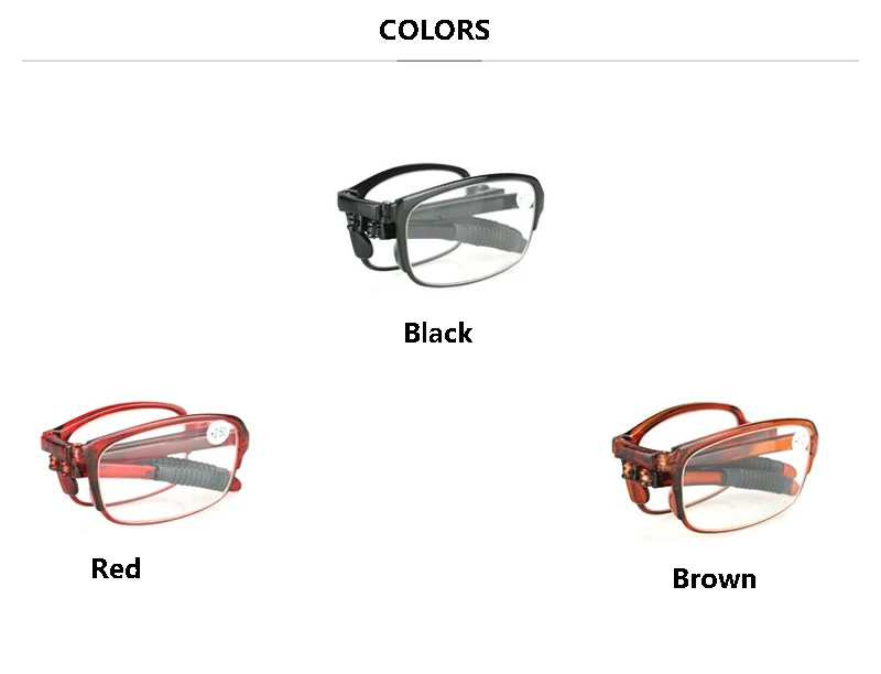Zilead TR90 складные очки для чтения прозрачные линзы для дальнозоркости очки для мужчин и женщин очки для дальнозоркости с чехлом