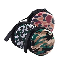 

Children Boy Girl Coin Bags New Fashion Round Coin Money Earphone Box Pouch Case Wallet Unisex Camouflage Zipper Headphone Bag