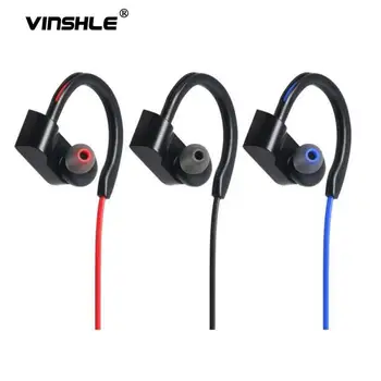 

vinshle Bluetooth Earphone Headphones Stereo Bass Wireless Headset Sport Bluetooth Earbuds Handsfree with mic for android phone