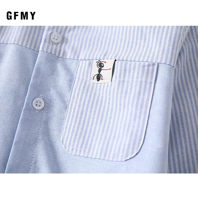 GFMY Spring Autumn100% Cotton Full Sleeve Children Fashion Splicing Boys Shirts 3T-16T Casual Big Kid Clothes Shirt 6613 boys long sleeve shirts