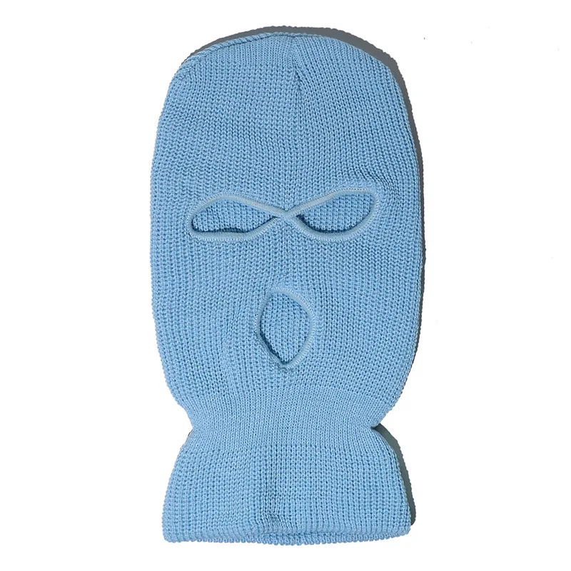 Custom Logo Balaclava Customize Text Men's Winter Hat Face Mask Neck Warmer Beanies Motorcycle Male Stocking Cap 