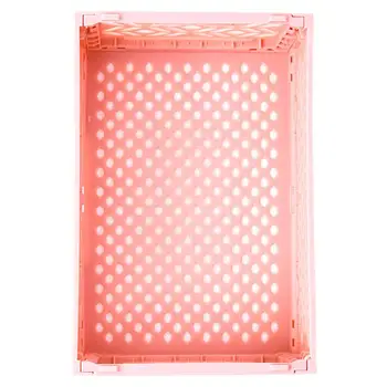 

1Pc Desktop Organizer Storage Case Make-up Organizer Fold-able Storage Box for Students
