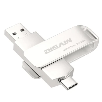 

DISAIN T3D Dual Flash Drive, USB 3.1/Type-C High-Speed Drive(256GB)