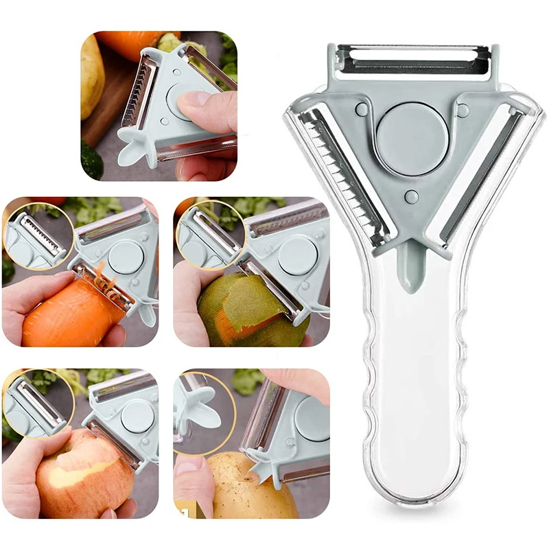 Éplucheur Légumes Inox Lumi Zenva – Professionnel, Ergonomique, Pour Gauchers Et Droitiers