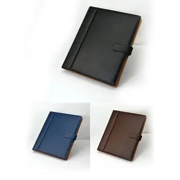 

Portable folder with calculator A4 PU Material Conference Pouch Document Bag large Capacity School Business Filing Products