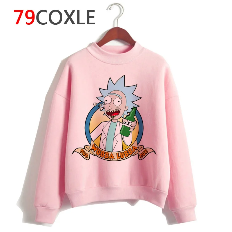 Rick and morty толстовка женская одежда веселое Harajuku pickle толстовки с капюшоном с изображением Рика негабаритных уличная Женская Повседневная модная с капюшоном - Цвет: 699