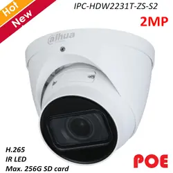 Dahua 2mp ip-камера IPC-HDW2231T-ZS-S2 H.265 IR светодиодный ИК 40 м режим вращения Интеллектуальное обнаружение Поддержка POE Lite камера безопасности