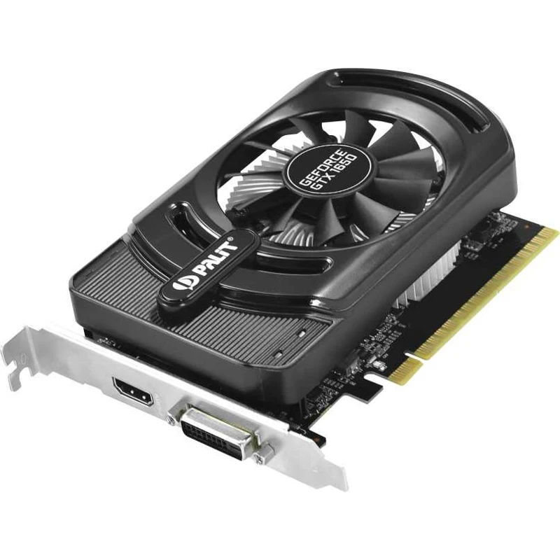 Видеокарта PALIT nVidia GeForce GTX 1650, PA-GTX1650 STORMX 4G
