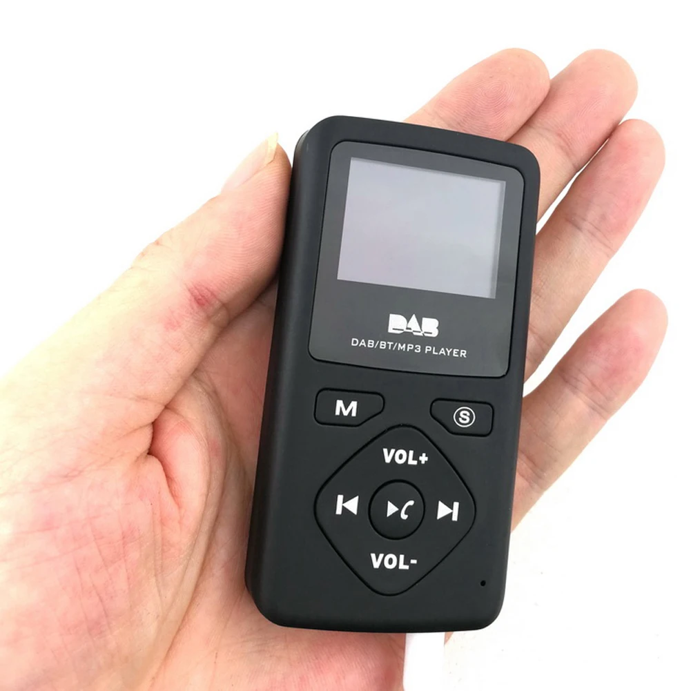 1 шт. персональные карманные FM DAB/DAB цифровые радио наушники MP3 портативные Bluetooth 4,0 радио мини радио для дома