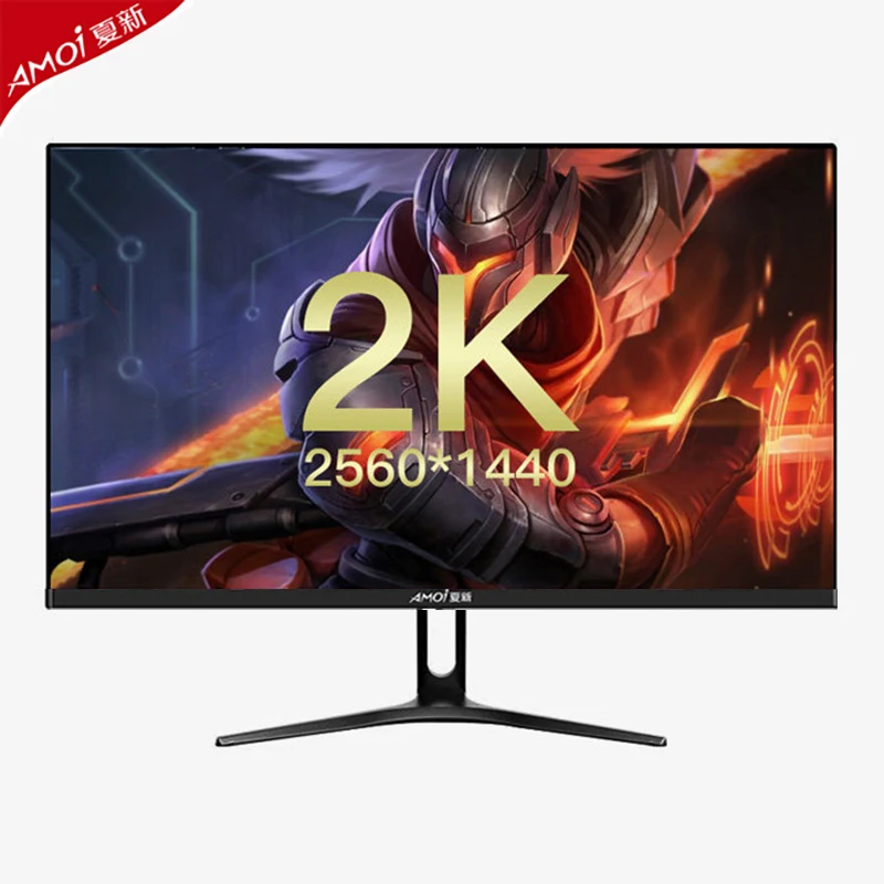 US $193.05 Amoi 24 Inch 2K 25601440p LCD Curved Screen Monitor Gamer For PC HDMI DP Interface Gaming For Desktop Flat Panel Display
